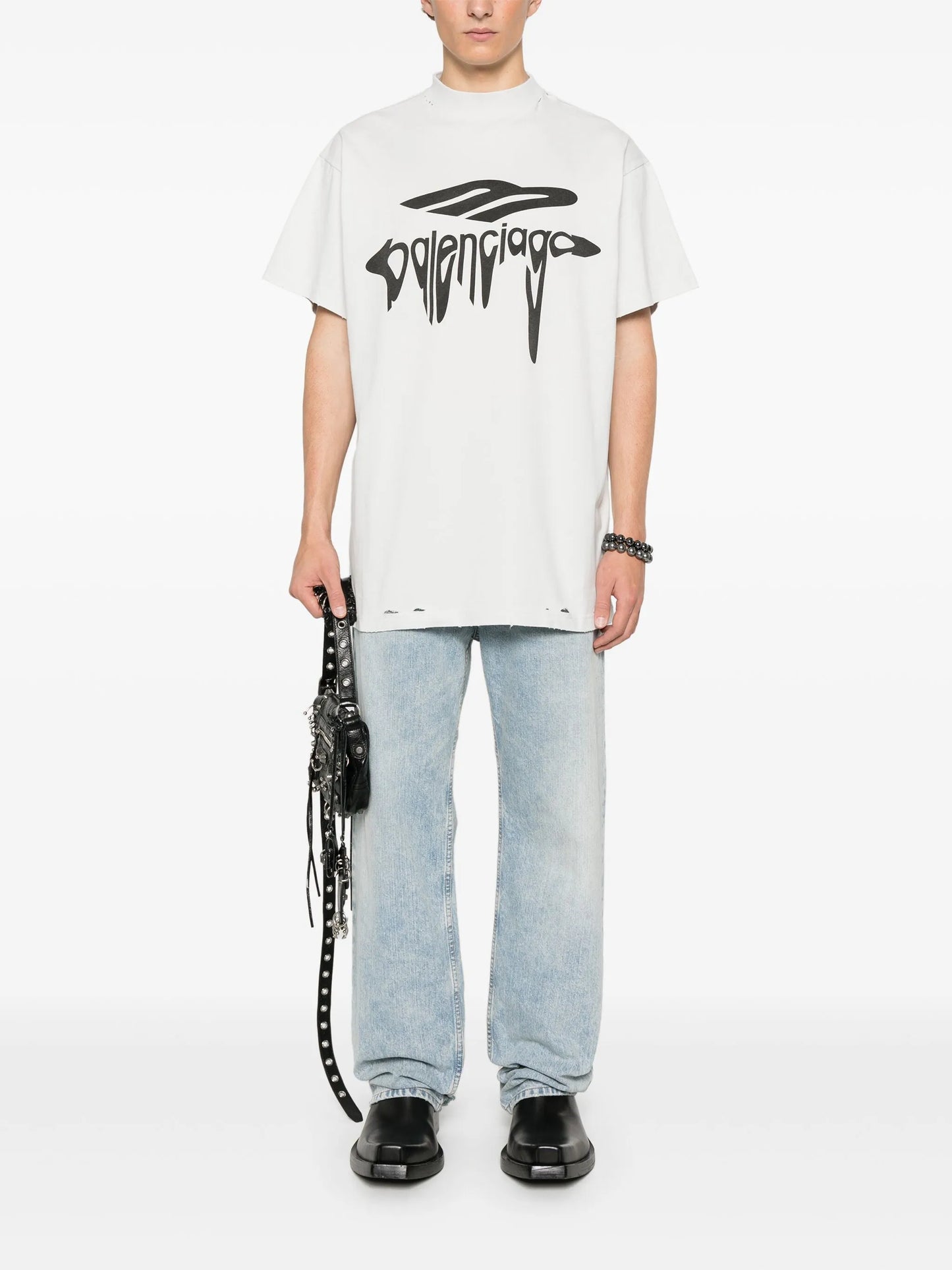 Polera Balenciaga 3B Liquified Oversize