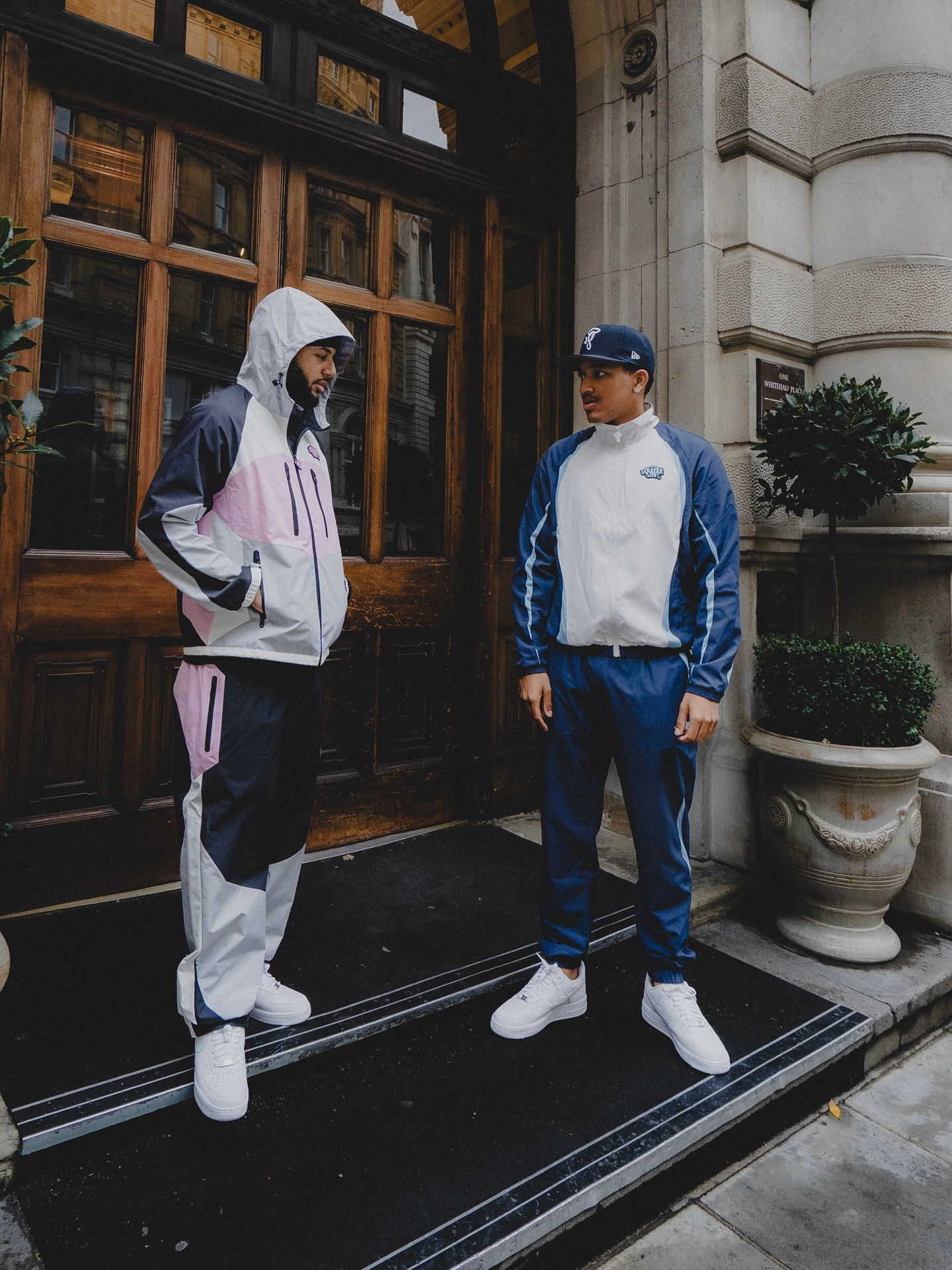 Conjunto Syna Circa Navy/White