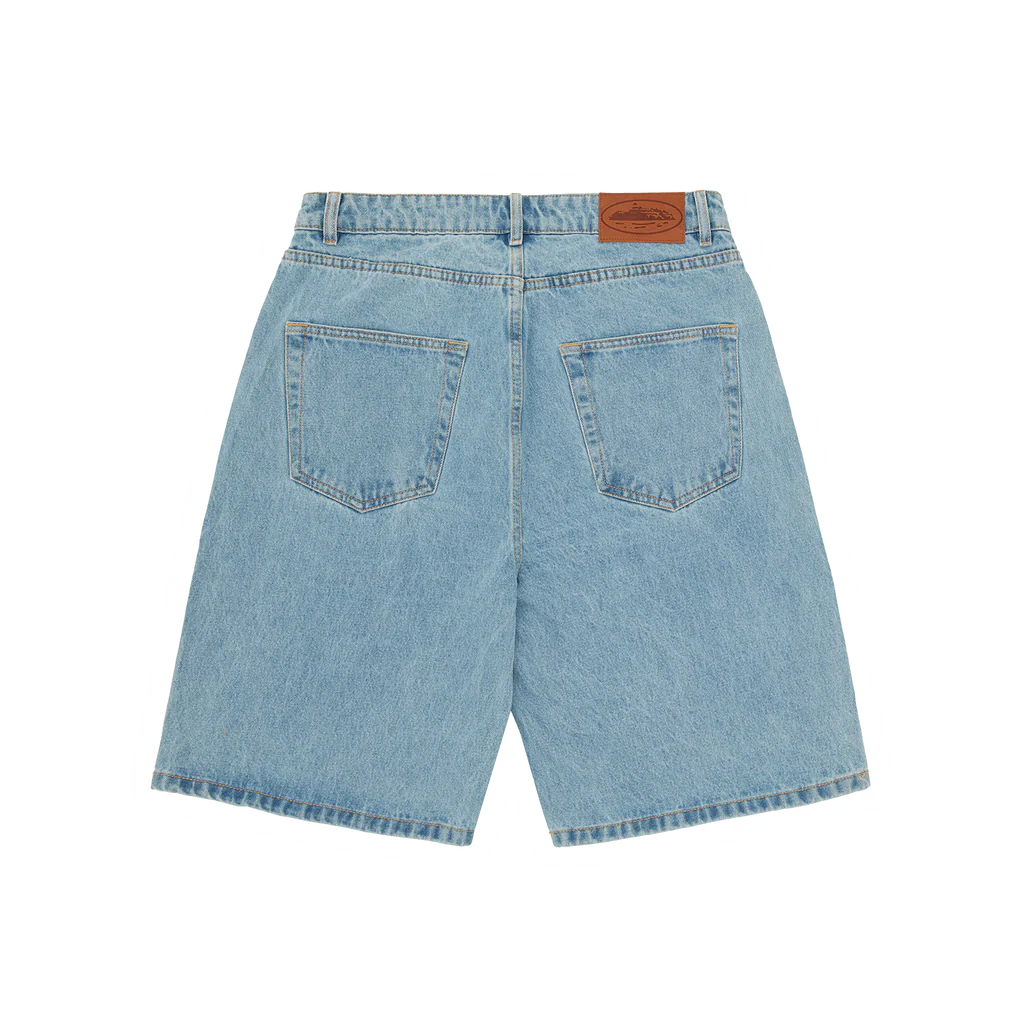 Short Corteiz Island Baggy Denim (Stonewash)