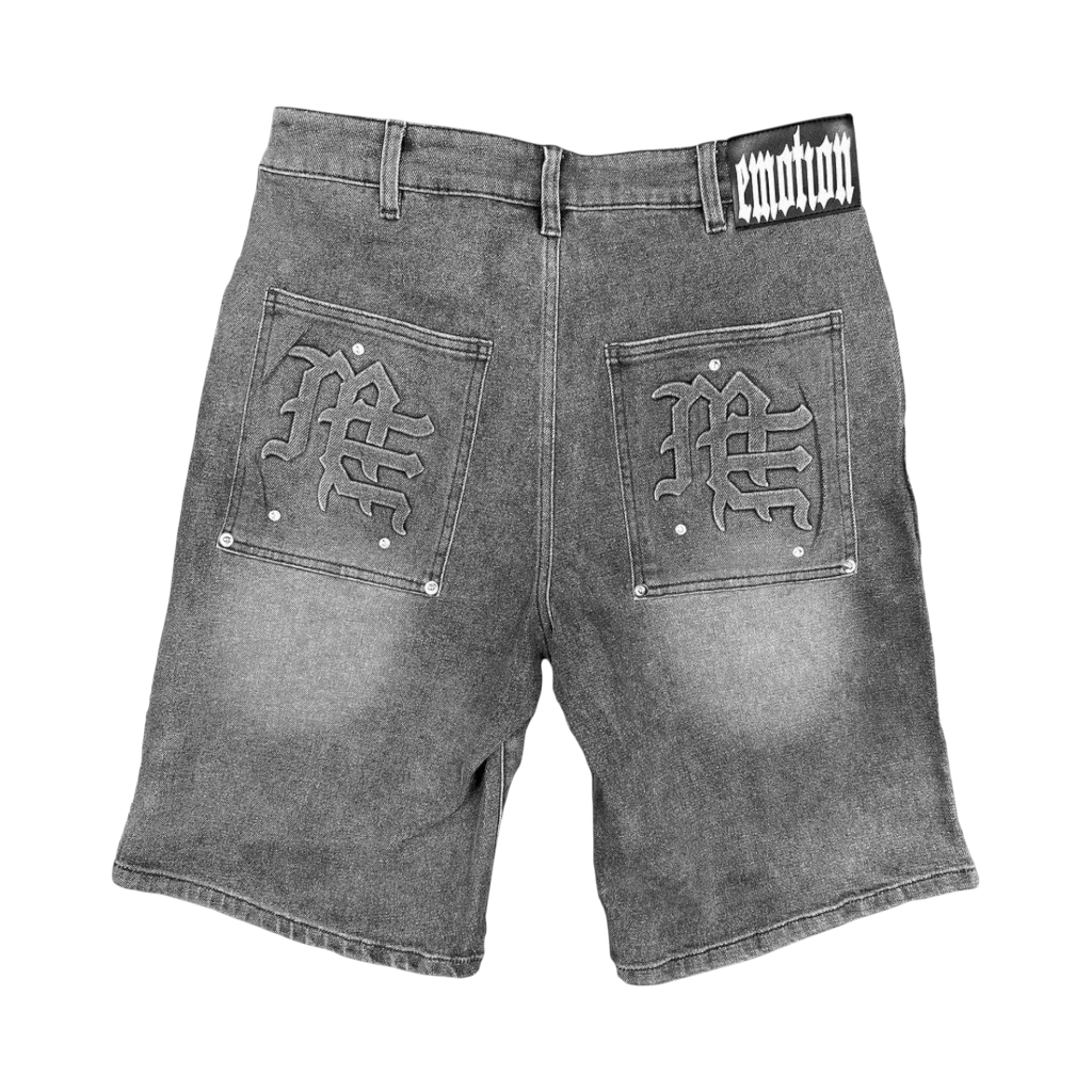 Conjunto Camisa/Short Mixed Emotions gris