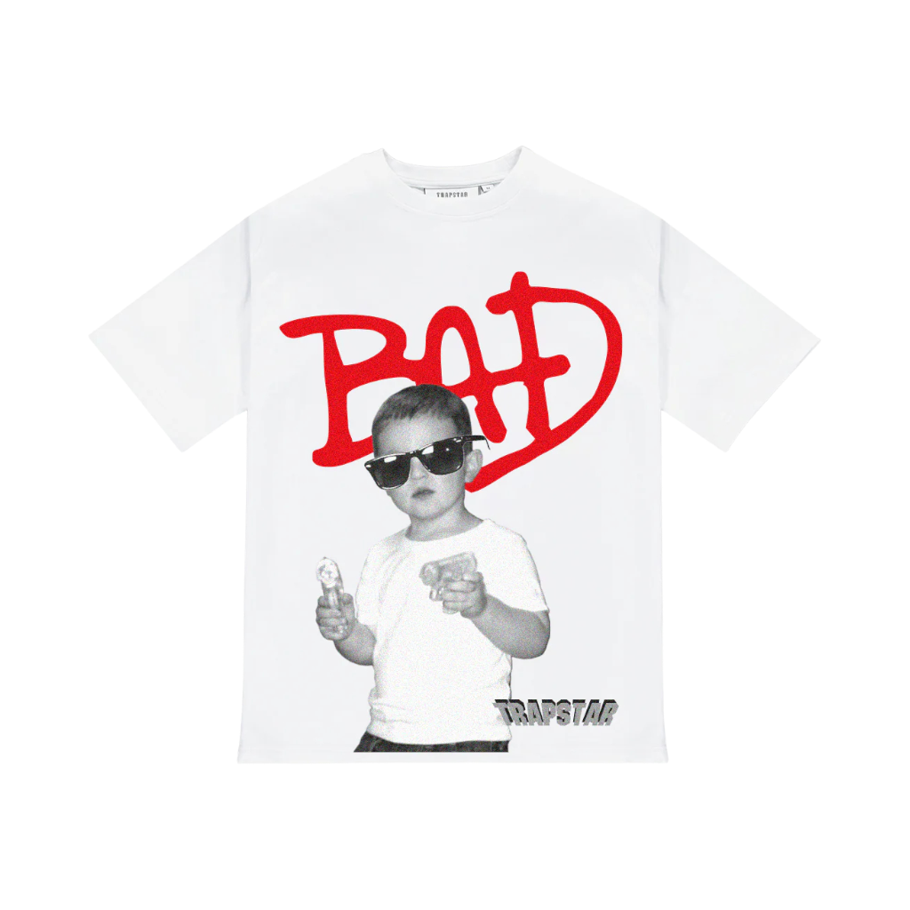Polera Trapstar Bad Tee White