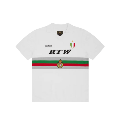 Polera Corteiz Serie A Knit Jersey (White)