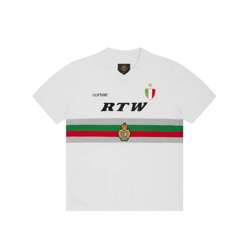 Polera Corteiz Serie A Knit Jersey (White)