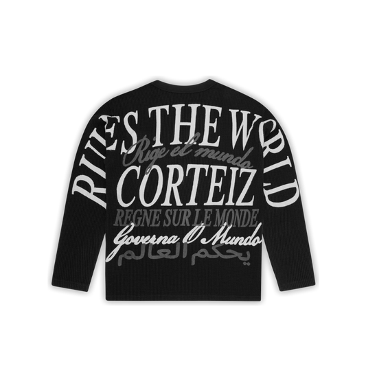 Chaleco Corteiz Worldwide Waffle Thermal