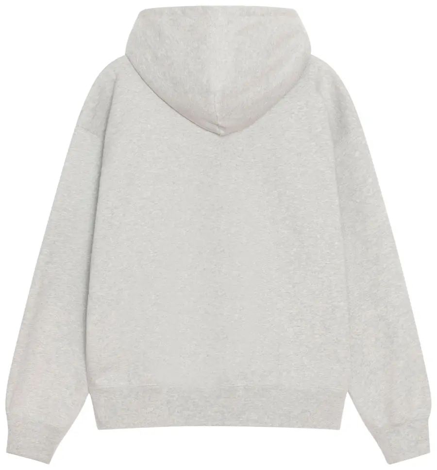 Poleron Stussy x Nike Fleece Zip Hoodie 'Grey Heather'