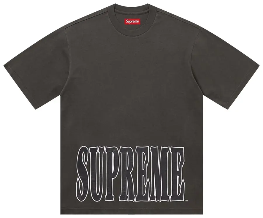 Polera Cracked Stretch S/S Top (Black)