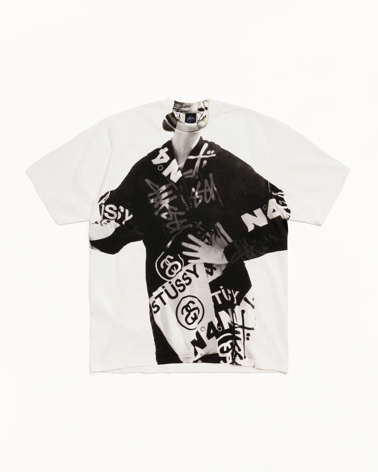 Polera Stussy Paris Tee (Natural)