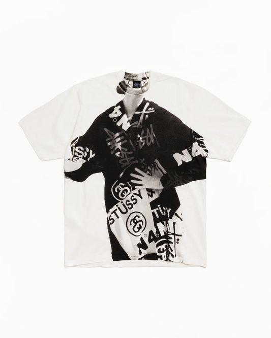 Polera Stussy Paris Tee (Natural)