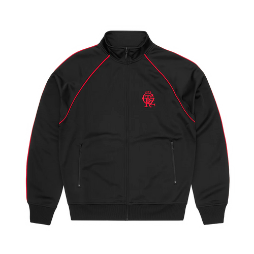 3 STAR CREST TRACK JACKET [BLACK]