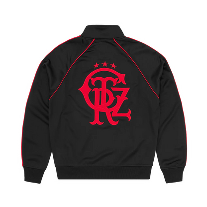 3 STAR CREST TRACK JACKET [BLACK]