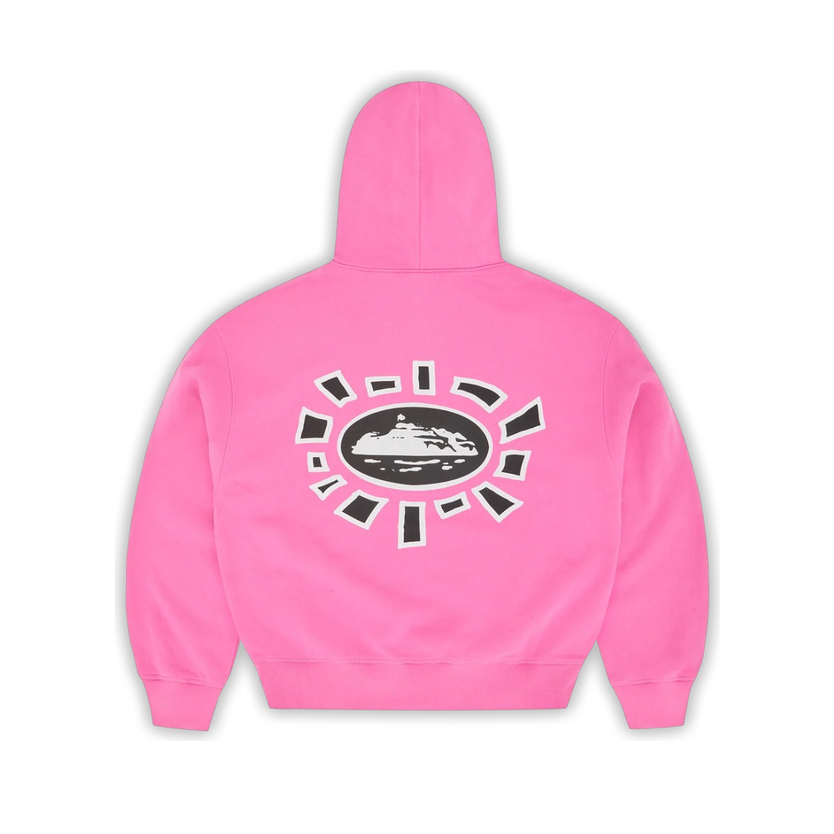 Hoodie Corteiz x Always Do What You Should Do Sun Zip (Pink)