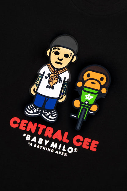 Polera Bape x Syna x Spotify Central Cee Baby Milo