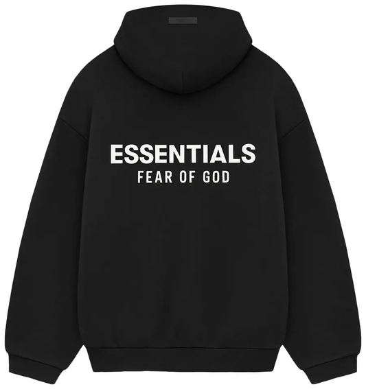 Hoodie Essentials Black FW24