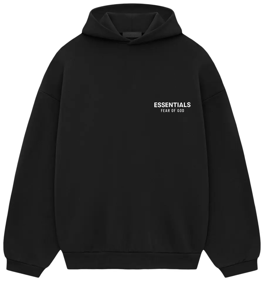Hoodie Essentials Black FW24