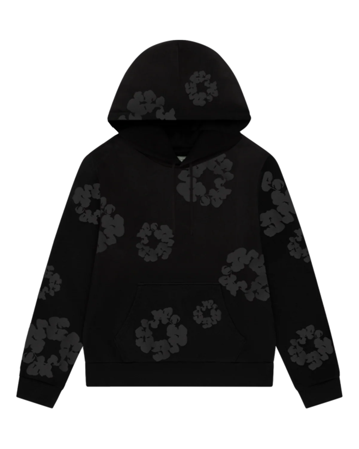 Denim Tears Full Black Hoodie
