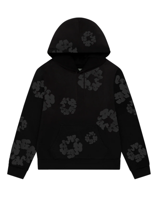 Denim Tears Full Black Hoodie