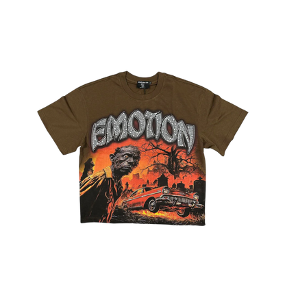Polera Mixed Emotions Brown Apocalypse