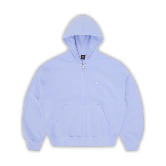 Hoodie Corteiz Zip Mini Island (Baby Blue)