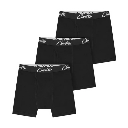 Tripack Boxer AllStarz (Black)