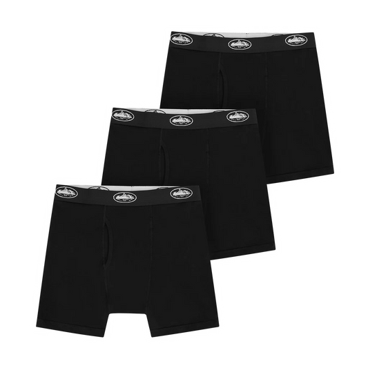 Tripack Boxer Alcatraz (Black)