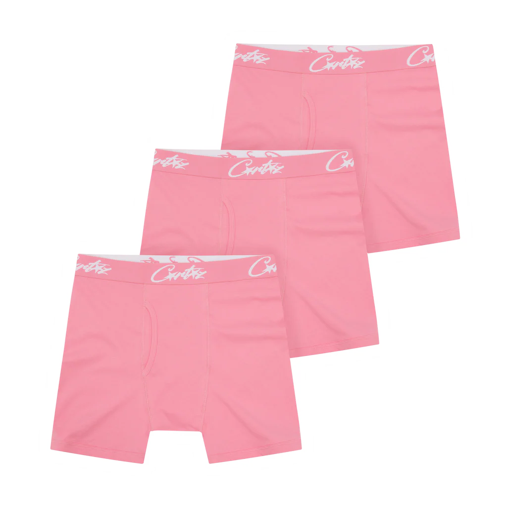 Tripack Boxer AllStarz (Rosado)