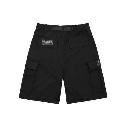ALCATRAZ CARGO SHORT [TRIPLE BLACK]