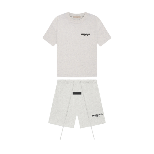 Conjunto Essentials Light Oatmeal