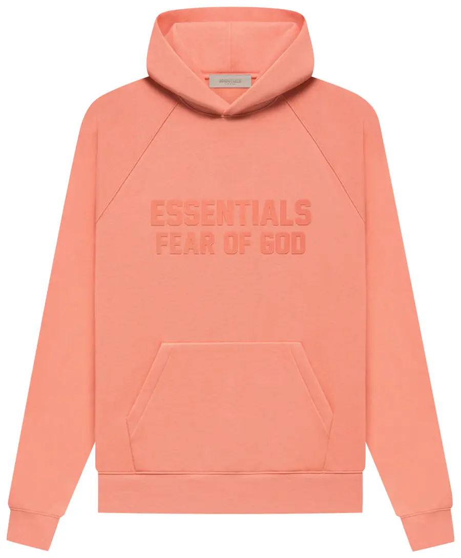 Hoodie Essentials Coral