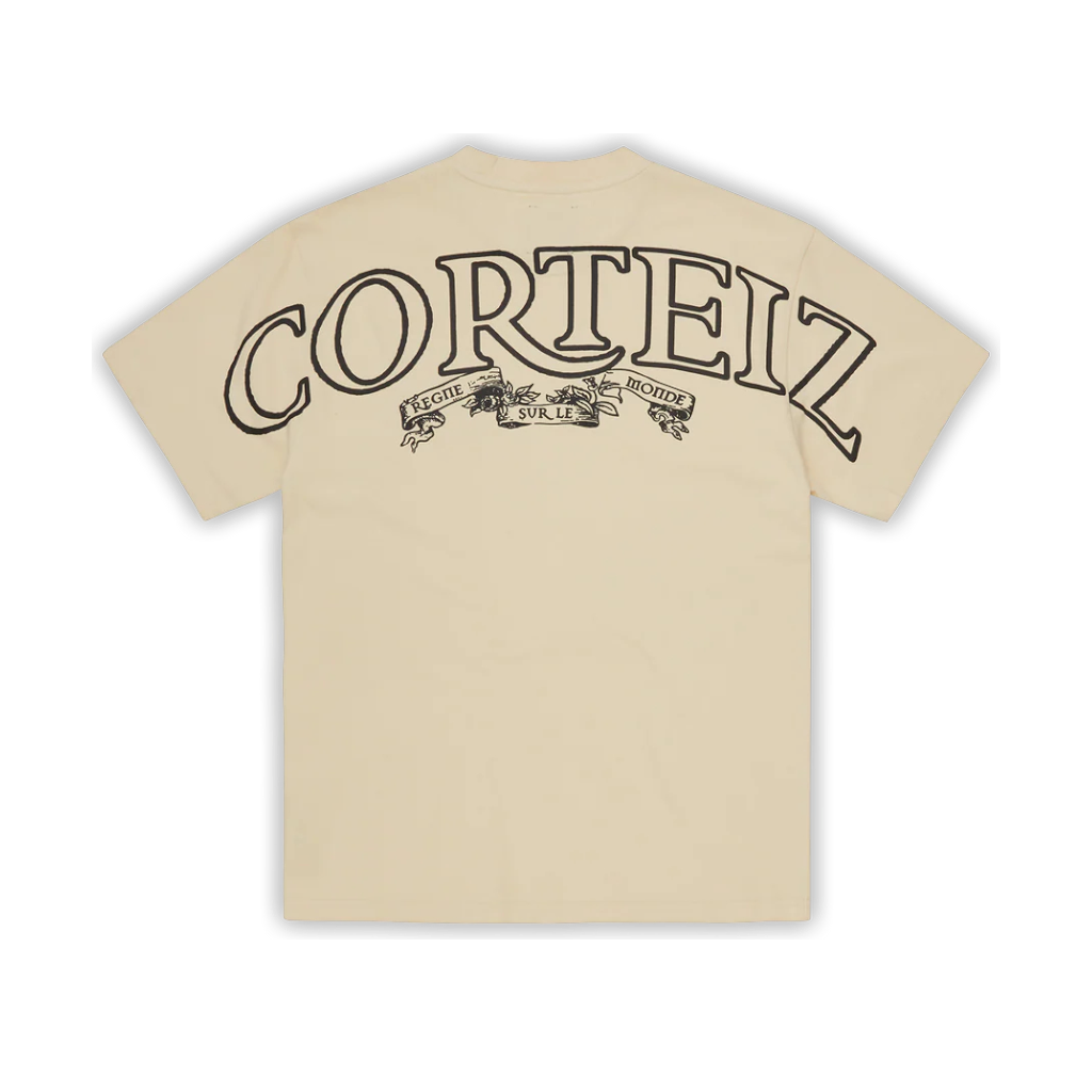 Polera Corteiz Royale Heavyweight Crema