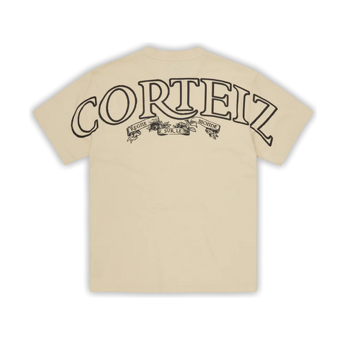Polera Corteiz Royale Heavyweight Crema
