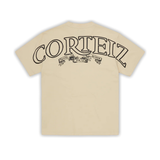 Polera Corteiz Royale Heavyweight Crema