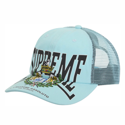 Supreme Crest Mesh Back 6 Panel (Celeste)
