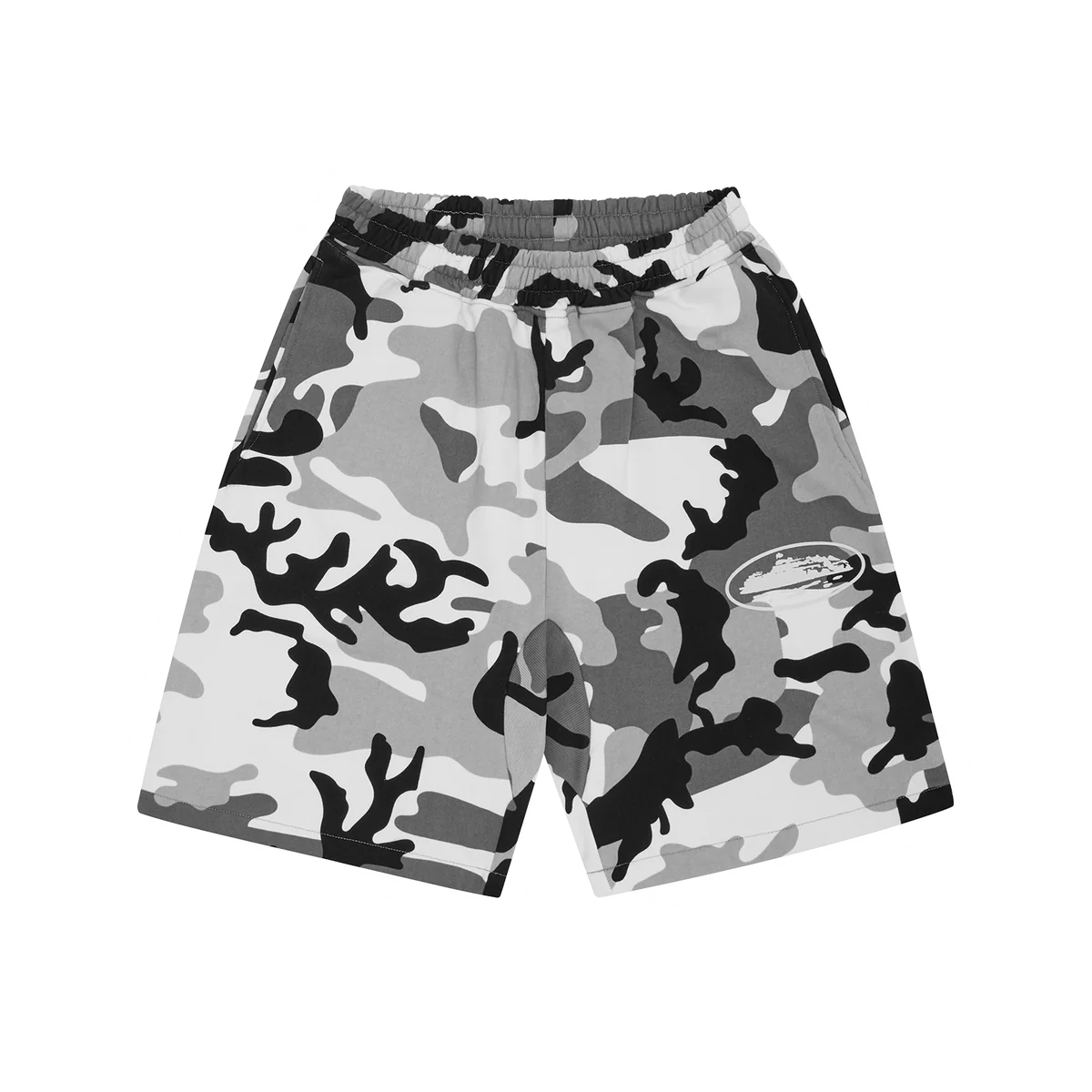 Short Corteiz Island Puff Print (Artic Camo)