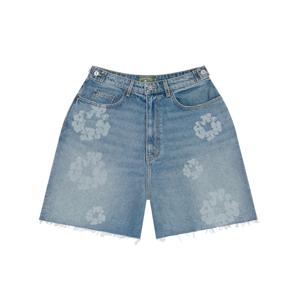 Short Denim Tears Laser Wreath