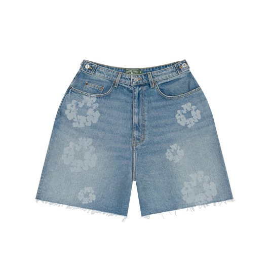 Short Denim Tears Laser Wreath