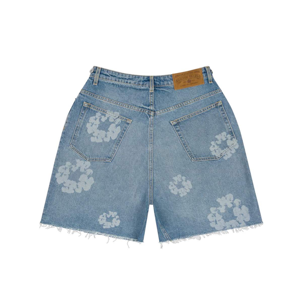 Short Denim Tears Laser Wreath