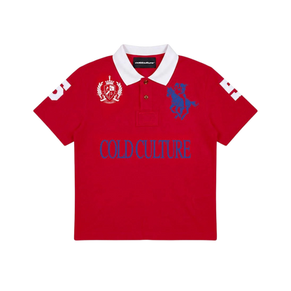 Polera Cold Culture Riding Club Polo (Red)