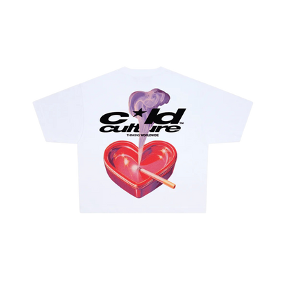 Polera Cold Culture Heart Ashtray