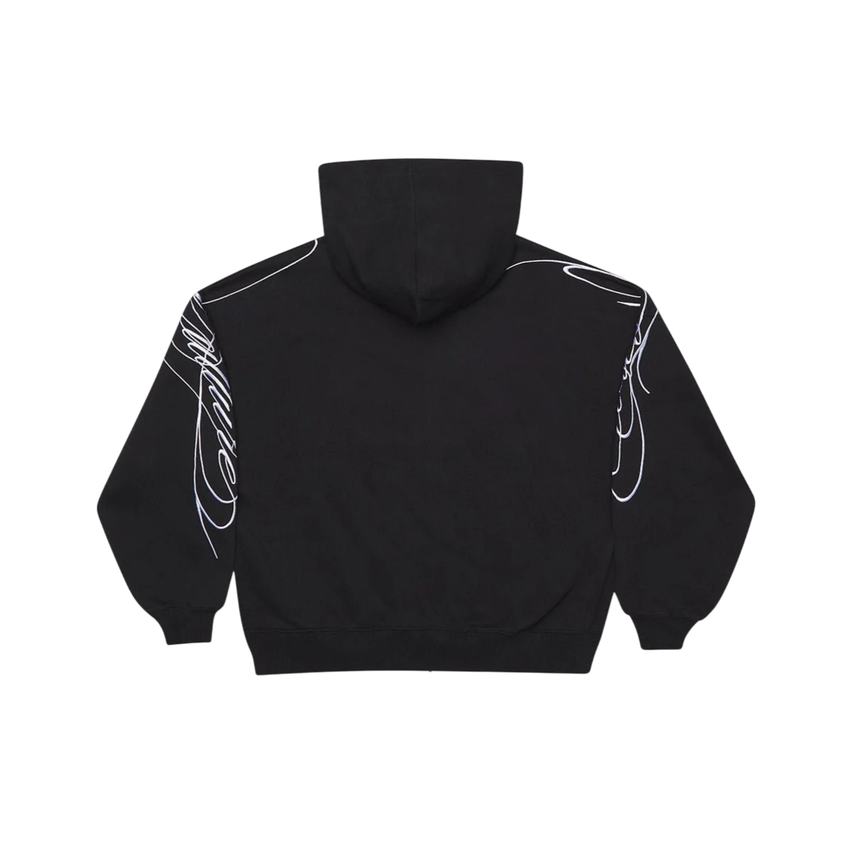 Poleron Cold Culture New Script Zip Hoodie (Black)