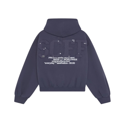 Hoodie Scuffers Worldwide (Blue)