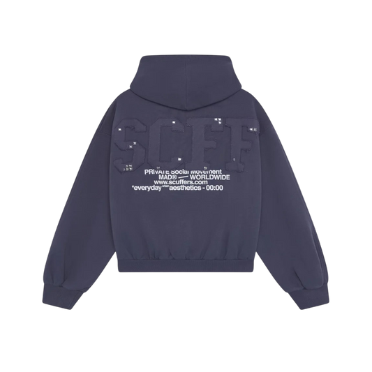 Hoodie Scuffers Worldwide (Blue)