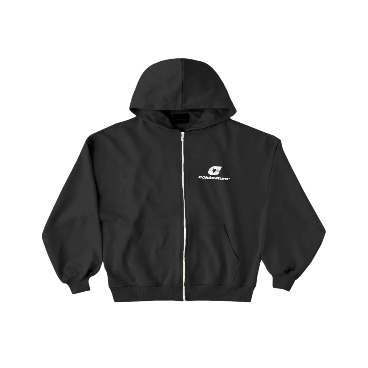 Polerón Cold Culture Curved Zip (India Ink)