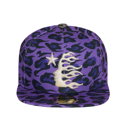 Gorra Hellstar Cheetah Print (Purple)
