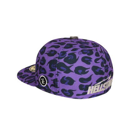 Gorra Hellstar Cheetah Print (Purple)