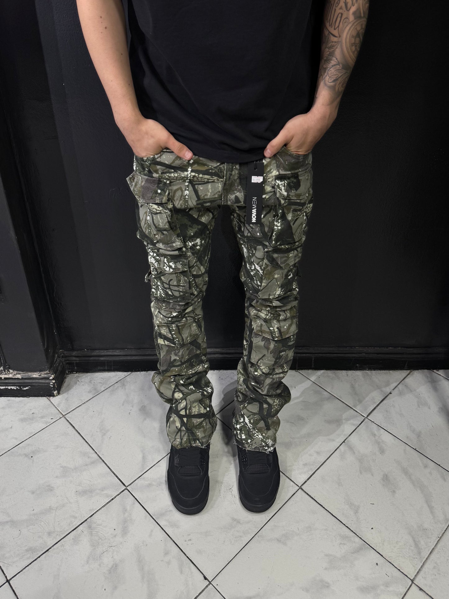 Skinny Flared Camo On Repeat