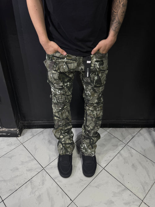 Skinny Flared Camo On Repeat