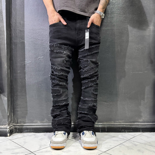 Jeans Skinny Flared About (Black)