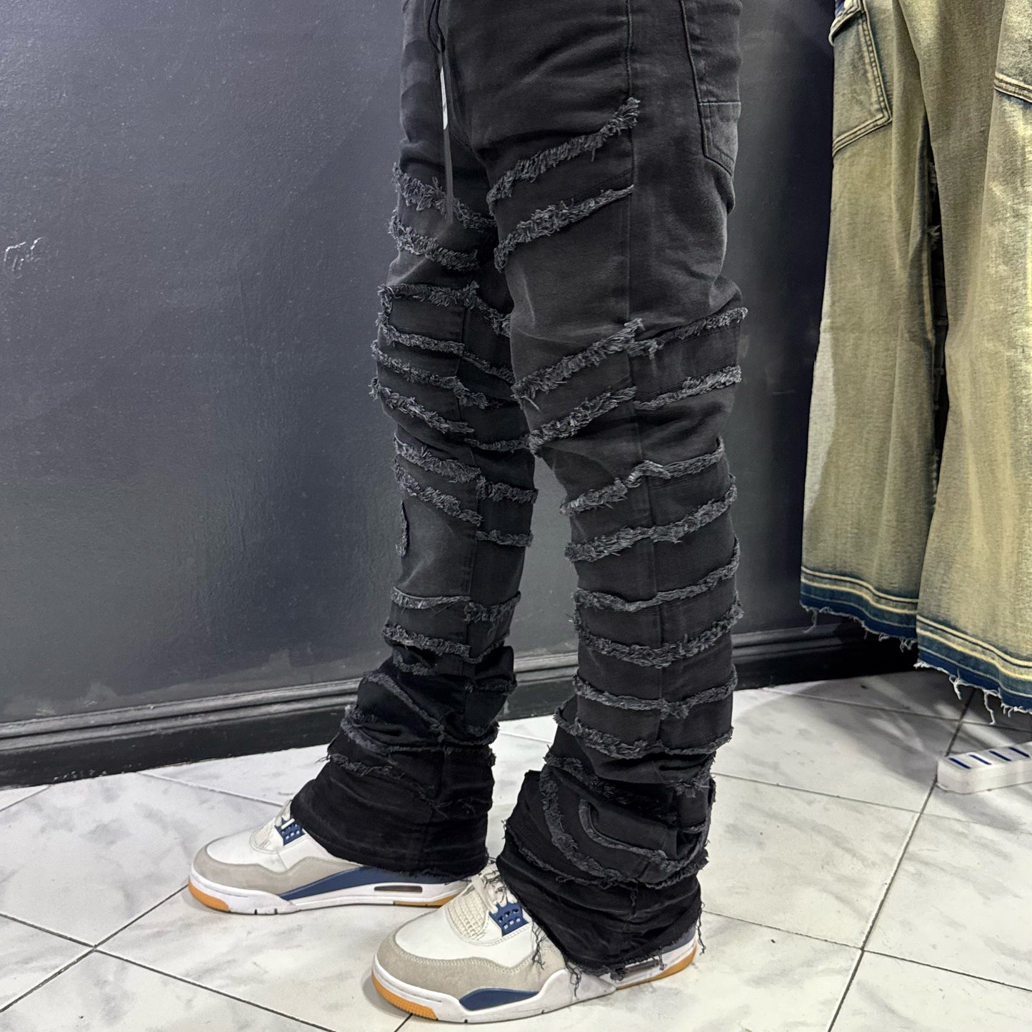 Jeans Skinny Flared About (Black)