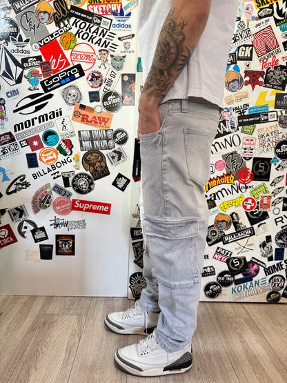 Classic Slim Jeans (Gris)