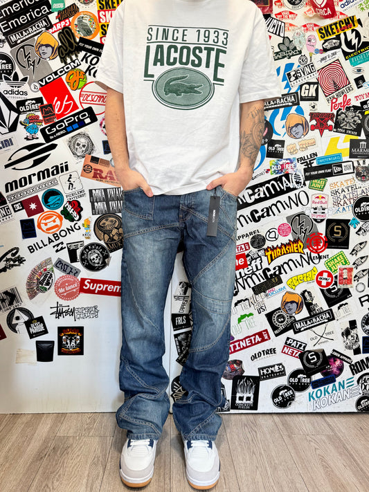 Slim Flared Jeans Tonal